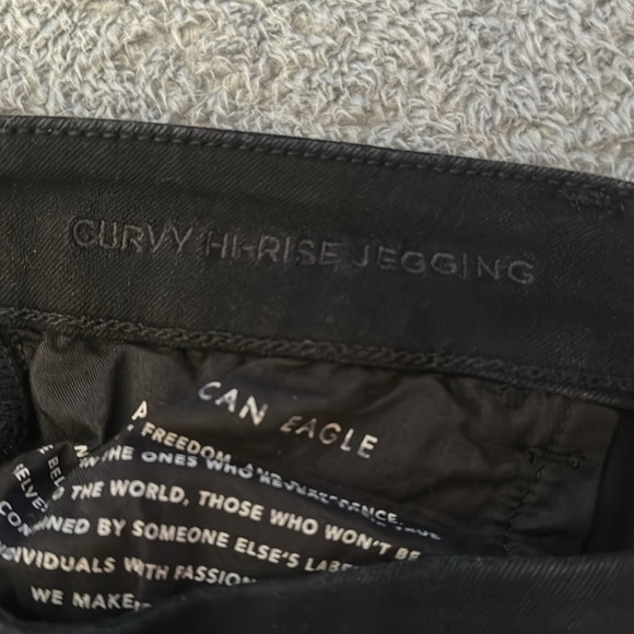 American Eagle, curvy high-rise jegging short - Picture 5 of 7